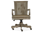 Tinley Park - Fully Upholstered Swivel Chair - Dove Tail Gray
