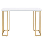 Estie - Writing Desk (Same Ac00902) - White & Gold