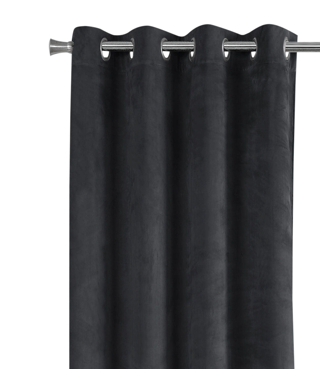 2 Pieces Set, Curtain Panel, Room Darkening, Grommet, Contemporary & Modern
