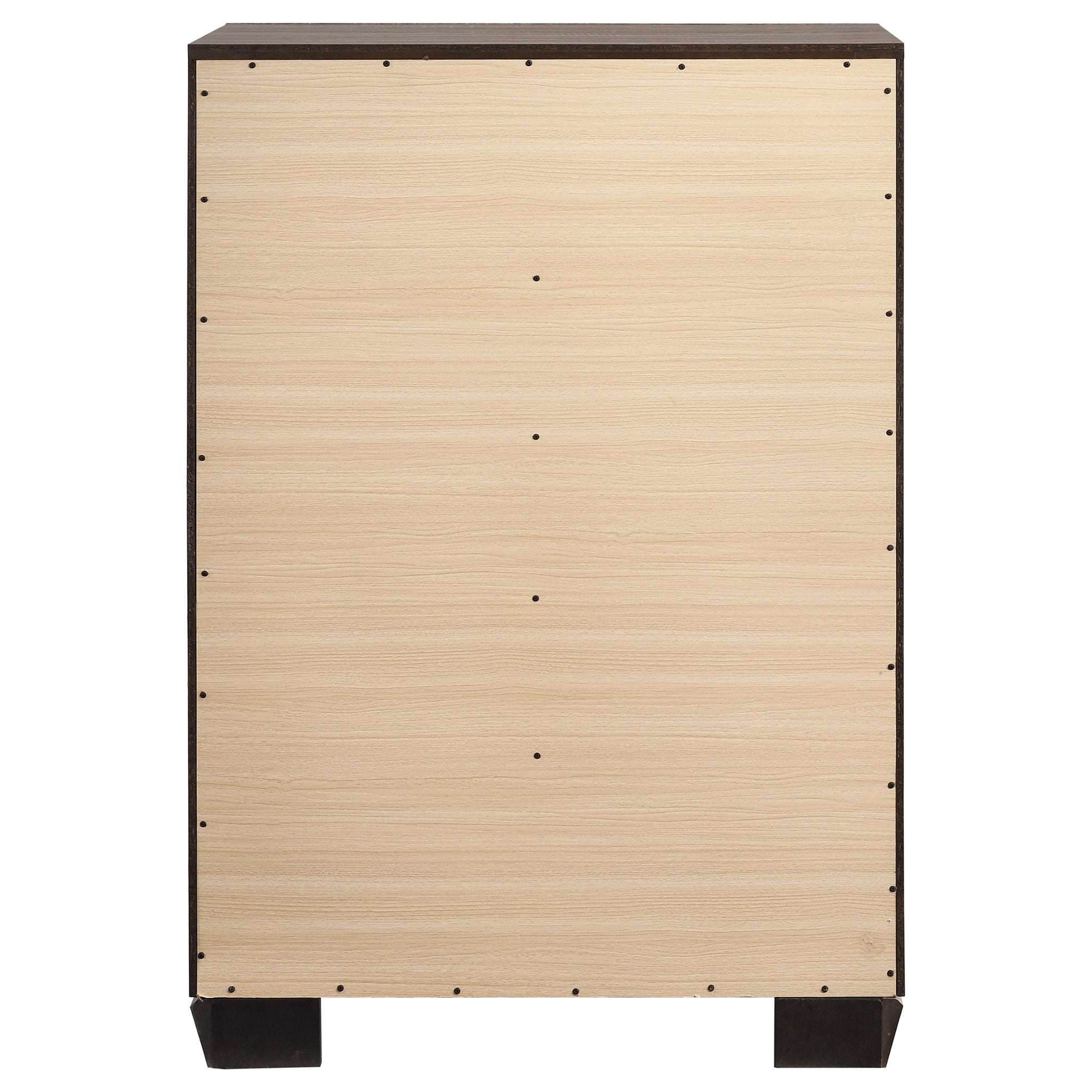 Kauffman 5-drawer Bedroom Chest Washed Taupe