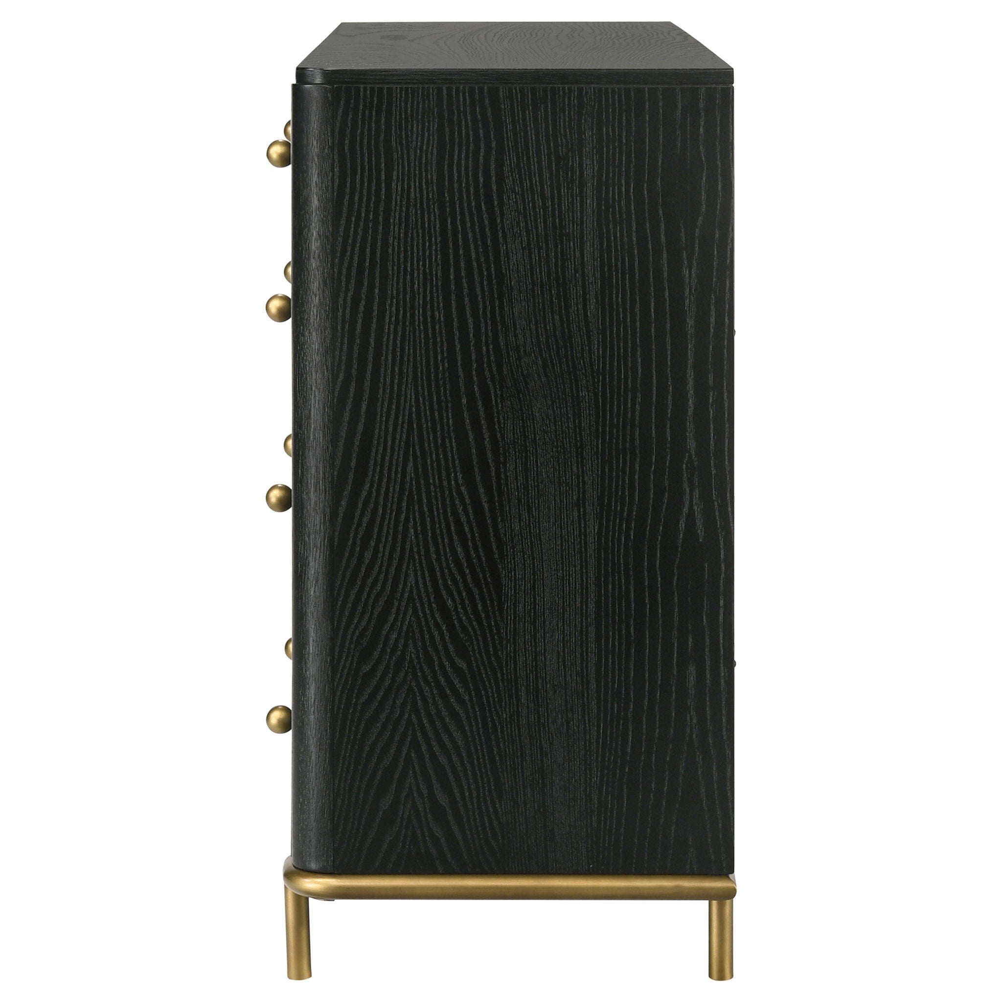 Arini 8-drawer Dresser Black