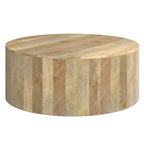 Millbury - Drum Coffee Table - Natural