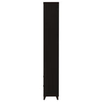 Lewes 4-shelf Engineered Wood Media Tower Cappuccino