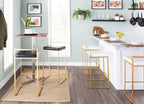 Fuji - Contemporary / Glam & Quality Construction Barstool