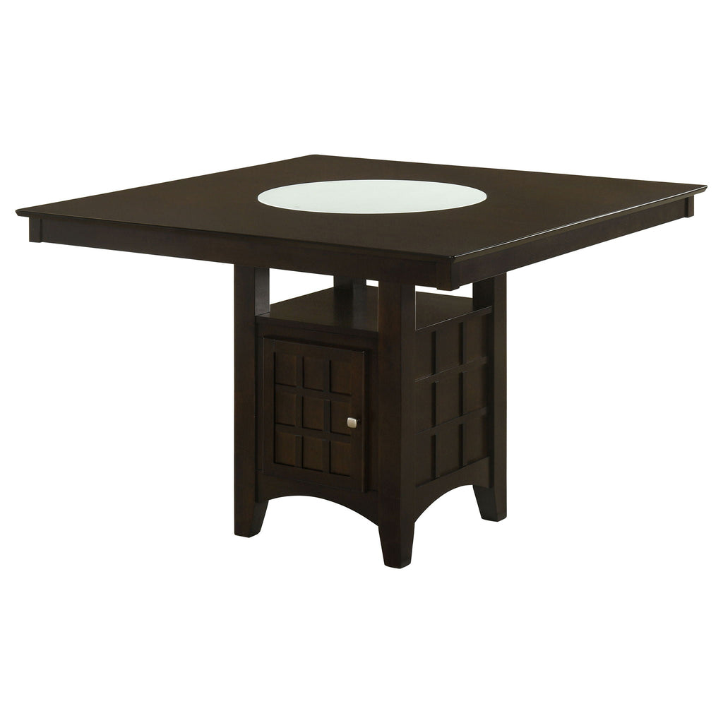 Gabriel 7-piece Square Counter Height Dining Set Cappuccino