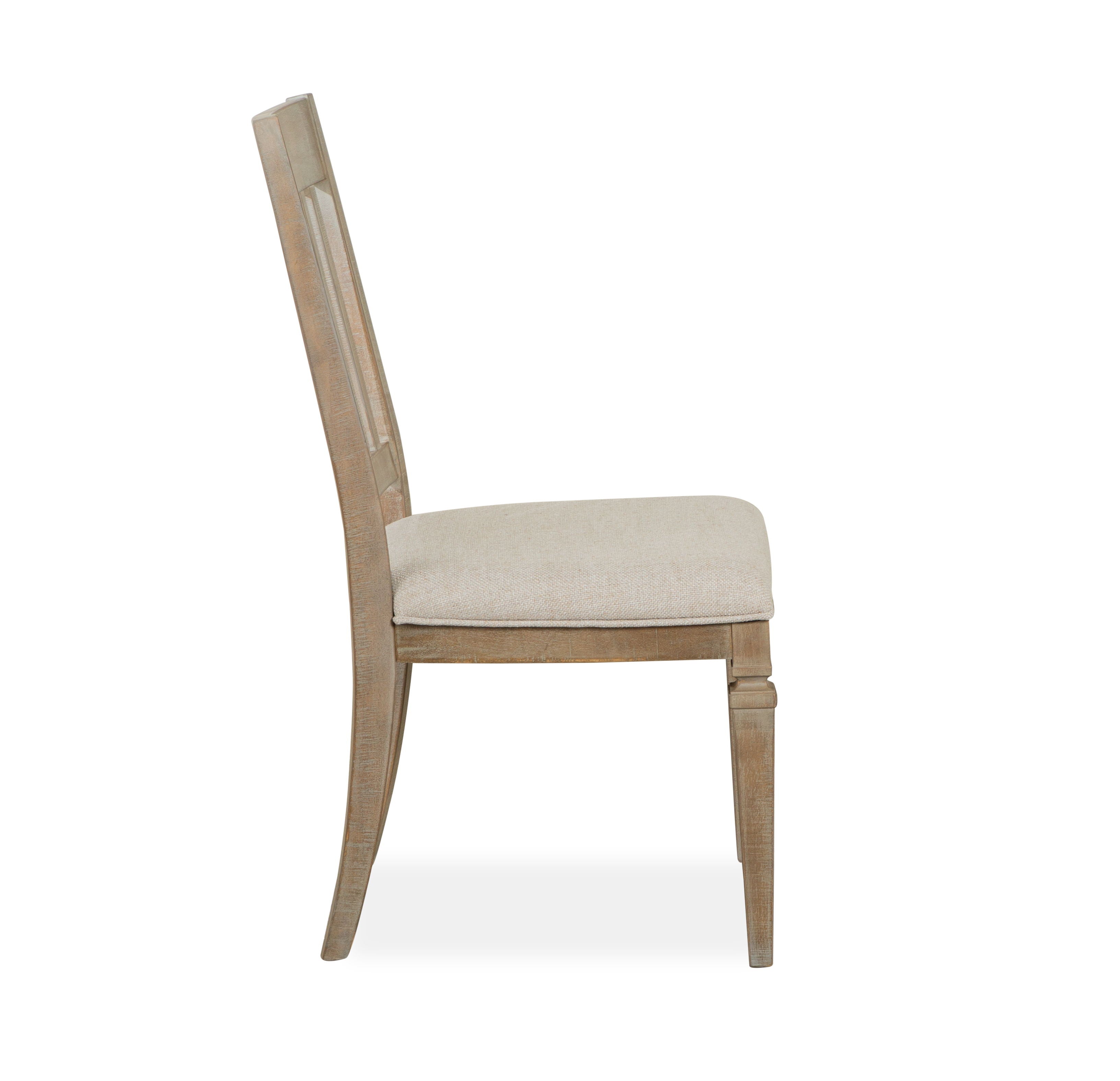 Lancaster - Dining Side Chair With Upholstered Seat (Set of 2) - Dovetail Gray
