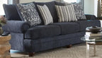 Abbott - Indeigo Blue - 2pc Sofa & Love seat Collection