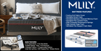 Power Cool by MLILY Mattress/Base set - Medium PLUSH