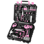 DEKO 126-Piece Power Tool Combo Kit With 8V Cordless Drill