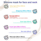 Iebilif Face Neck LED Mask With 7 LED Light Therapy