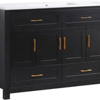 Freestanding Modern Bathroom Vanity With Sink Cabinet And Drawers