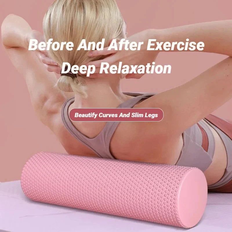 Hexagonal EVA Foam Yoga Roller For Pilates And Home Fitness