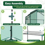 JHK Portable Walk In Greenhouse For Outdoor Plants