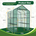 JHK Portable Walk In Greenhouse For Outdoor Plants