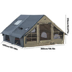 Inflatable Camping Tent With Skylight And Breathable Mesh