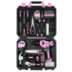 DEKO 126-Piece Power Tool Combo Kit With 8V Cordless Drill