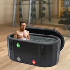 Inflatable Ice Bath For Athletes 370L With Pump Repair Kit