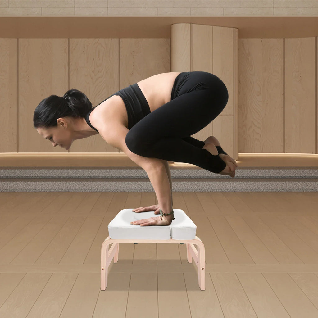 Bymaocar Yoga Headstand Inversion Bench For Gymnastics And Core Training