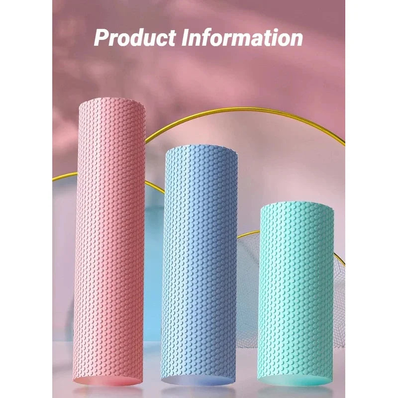 Hexagonal EVA Foam Yoga Roller For Pilates And Home Fitness
