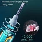 Electric Toothbrush Rotary Cleaning Waterproof With Timer USB Rechargeable