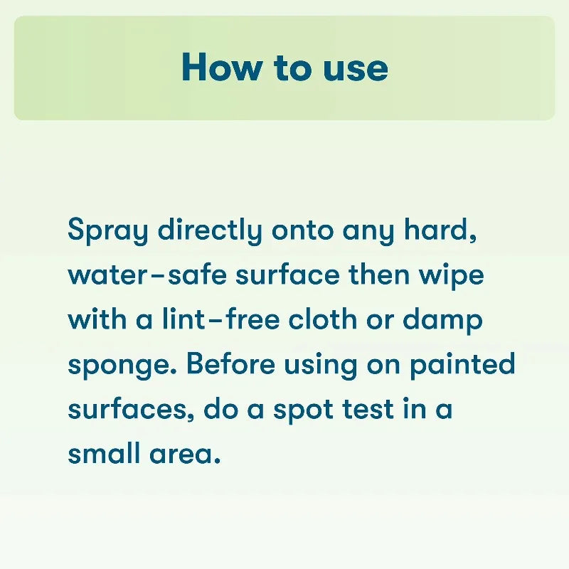 Hypoallergenic Parsley All-Purpose Spray Cleaner Antibacterial