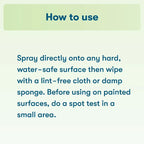 Hypoallergenic Parsley All-Purpose Spray Cleaner Antibacterial