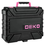 DEKO 126-Piece Power Tool Combo Kit With 8V Cordless Drill