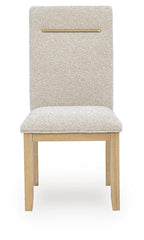 Lasinger - Dining Upholstered Side Chair (Set of 2) - Light Brown