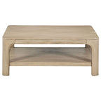 Solano 2-piece Square Coffee Table Set Weathered Mango