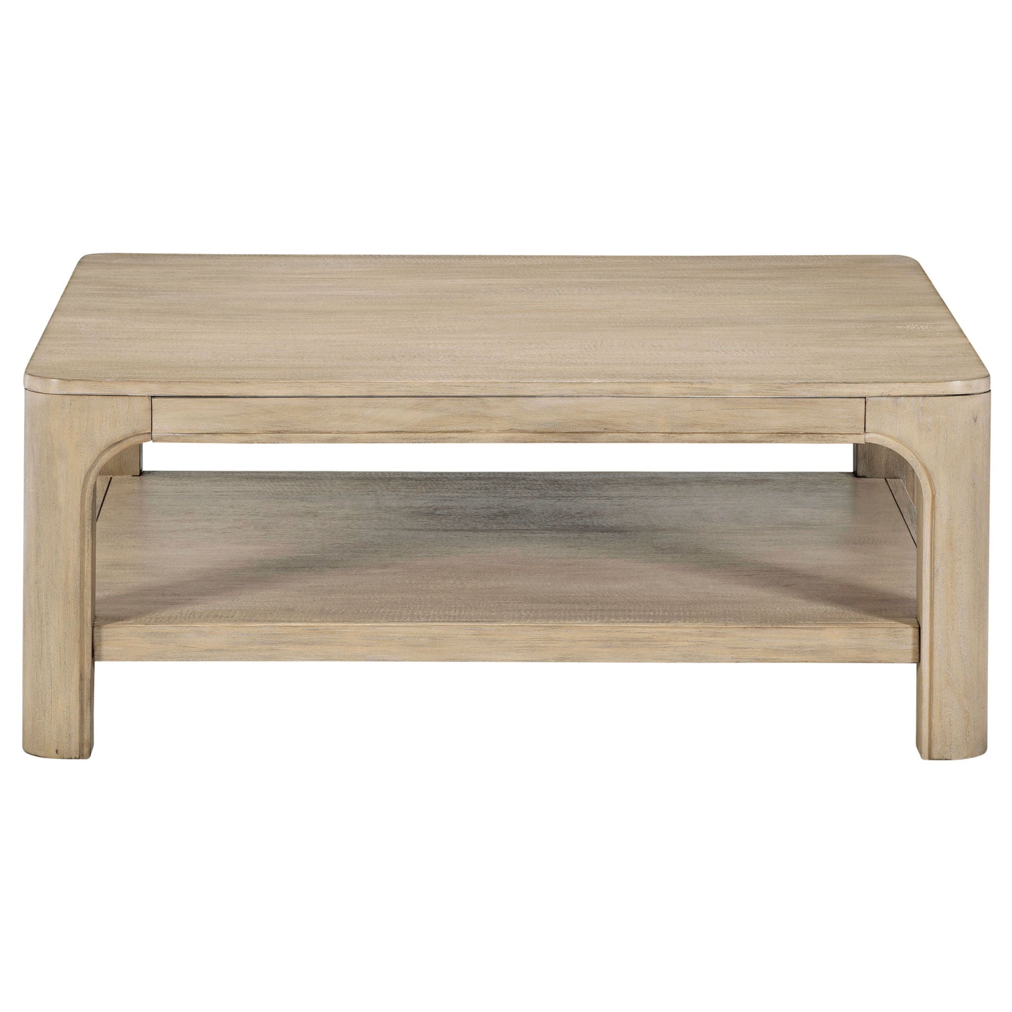 Solano 2-piece Square Coffee Table Set Weathered Mango