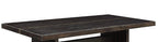 Jaramillo - Rustic Dining Table - Espresso / Gold
