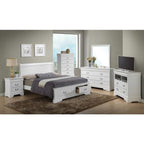 Upholstered Panel Sleigh Bed Design