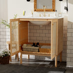 Bathroom Vanity Cabinet With Doors, Soft Close Design