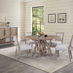 Oversized Side Dining Chair (Set of 2) - Sand