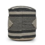 Diamond - Handcrafted Cylindrical Pouf