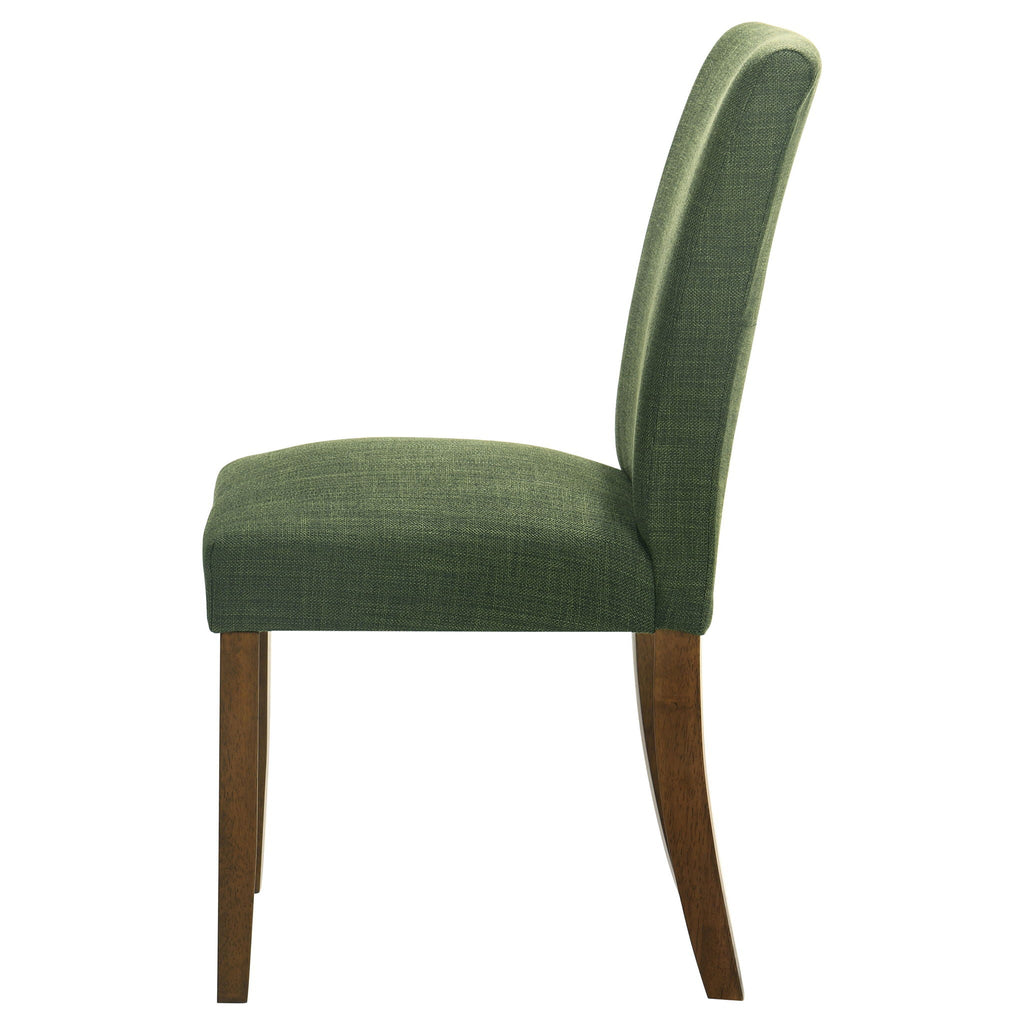 Paxton Upholstered Dining Side Chair Green (Set of 2)
