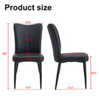 Minimalist Style Minimalist Dining Chairs With Metal Legs