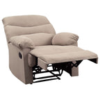 Arcadia - Motion Recliner - Beige Woven Fabric