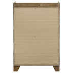 Henderson 5-drawer Bedroom Chest of Drawers Medium Oak