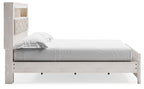 Altyra - King Bookcase Panel Bed - White