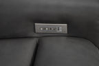 Pierce - Power Sofa With Power Recline, Power Headrest (Drop Down Table With Two Cup Holders)-Zero Gravity, Lumbar