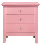 3 Drawer Nightstand & Dove Tailed Drawers