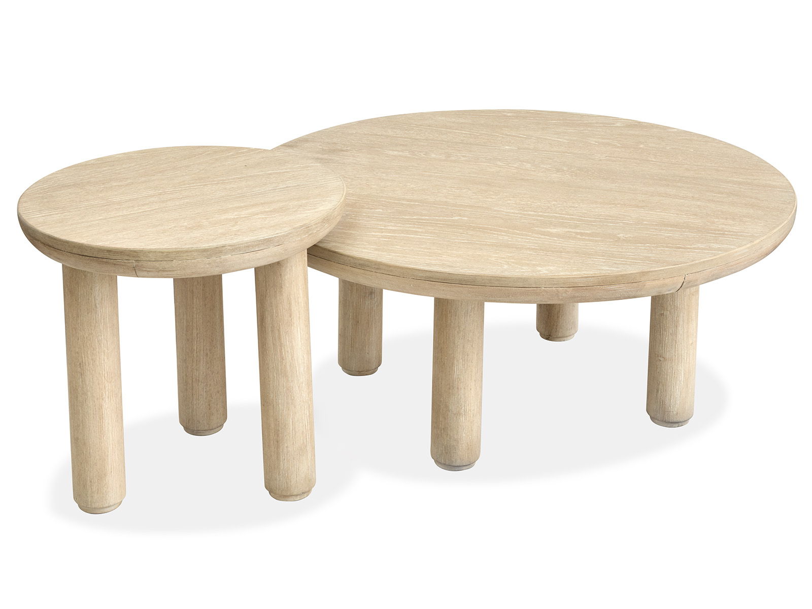 Sunset Cove - Nesting Cocktail Table With Casters
