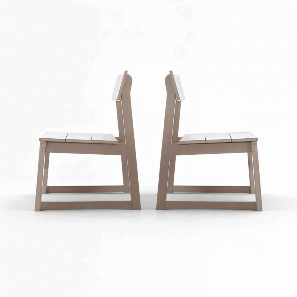 All Weather Patio Dining Chairs (Set of 2)