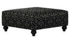 Cumberland - Cocktail Ottoman - Onyx