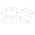 Adelaide - Chest 5 Drawer Storage Unit