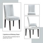 Carena - Side Chair (Set of 2) - White & Brown