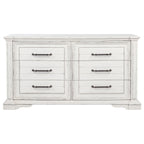 McKinney 6-drawer Bedroom Dresser Cabinet Vintage White