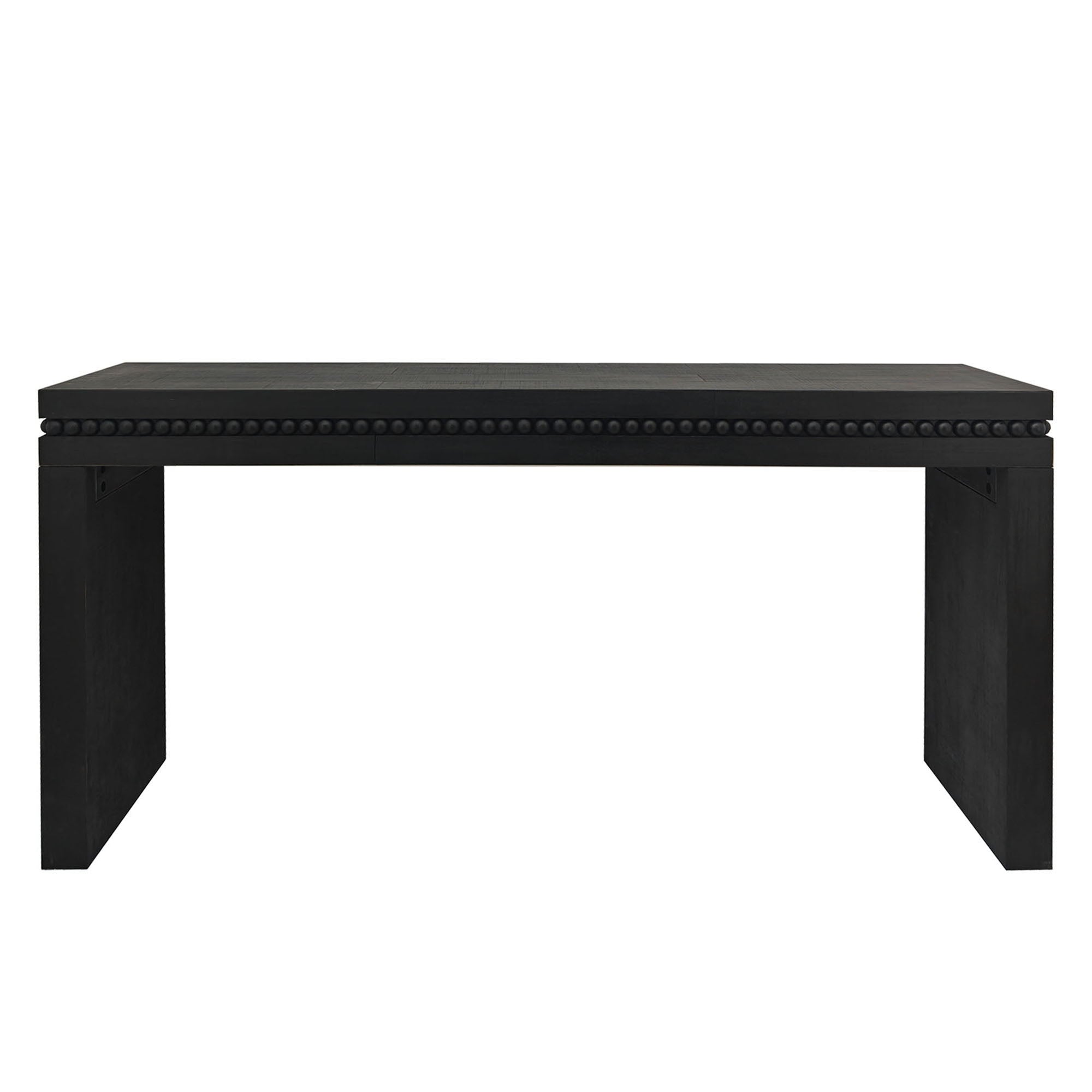 Modern Rustic Wood Table, Rectangular Living Room Center Table With Floating Top Design