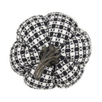 Plaid Pumpkin Decor, For Holiday Halloween Decoration